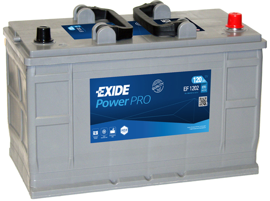 Стартерная аккумуляторная батарея - EF1202 EXIDE